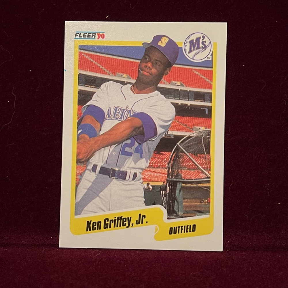 1990 Fleer Ken Griffey Jr. Baseball Card